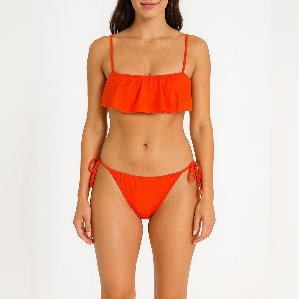 NWT Old Navy Bright Orange Bikini Set